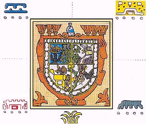 el escudo de la ciudad de Tehuacan